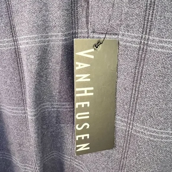 Van Heusen Jasper WindowPane Longsleeve NWT - Picture 3 of 5